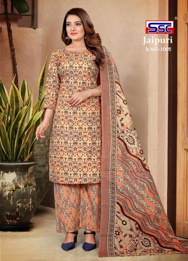 SSC Jaipuri Cotton Vol-1 Soft Cotton Designer Exclusive Dress Material